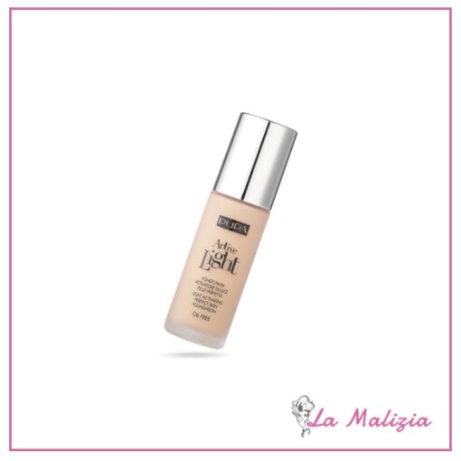 Pupa fondotinta Active Light n° 010 Porcelain