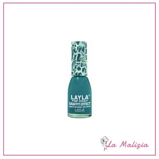 Layla smalto graffiti effect n° 11 Turquoise Vintage
