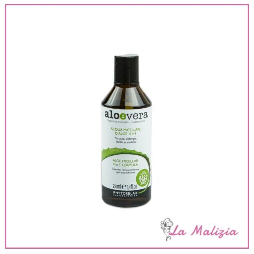 Phytorelax Aloe Vera acqua micellare d'aloe 4 in 1 250 ml