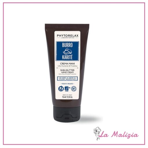 Phytorelax Burro Karitè  Crema Mani Ultra Nutriente & Protettiva 75 ml