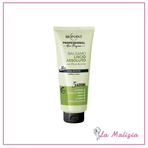 Biopoint Professional balsamo liscio assoluto 5 azioni 350 ml