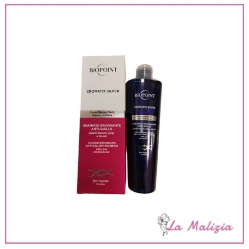 Biopoint Cromatix Silver shampoo ravvvivante anti-giallo 200 ml