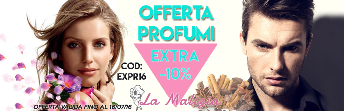 promo extra 10% mail sito