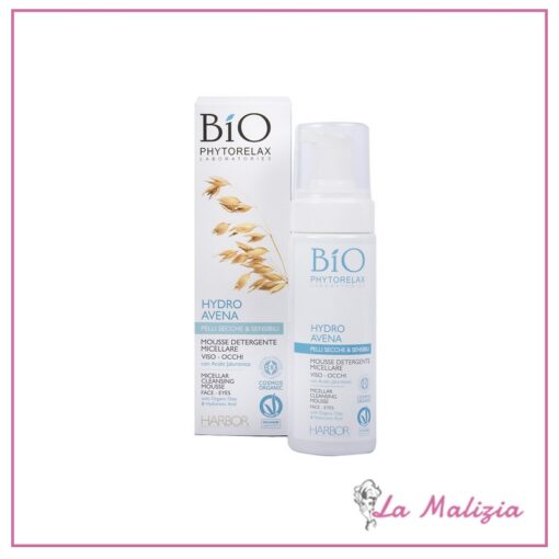 Phytorelax Bio Hydro Avena mousse detergente micellare 150 ml