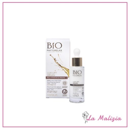 Phytorelax Bio Lux Lift Argan siero multiattivo illumina & idrata 30 ml
