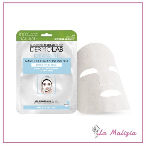 Dermolab Maschera Idratazione Intensa in tessuto
