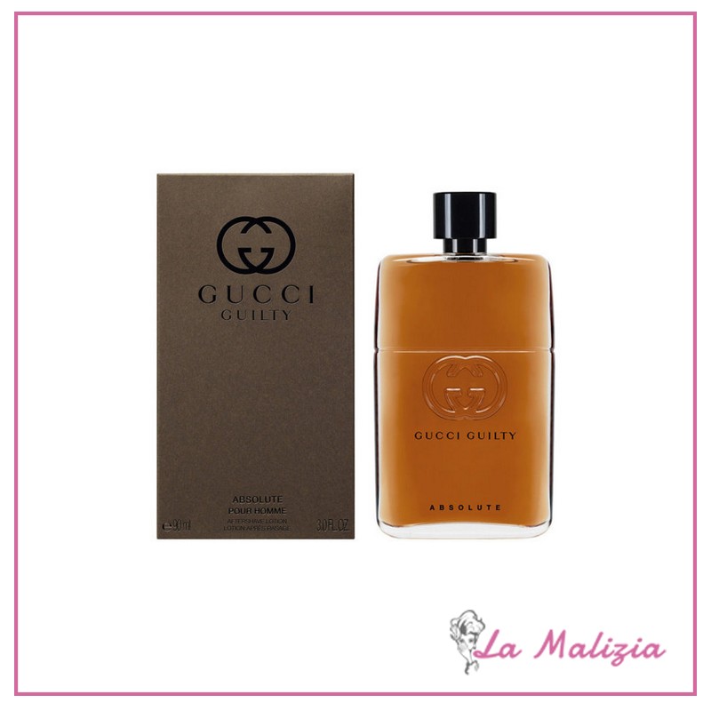 GUCCI ABSOLUTE COFFRET : EDP 50ML + SHOWER GEL 50ML + AFTER SHAVE BALM 50ML  – Profumerie Campanella