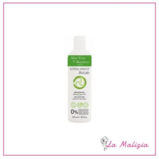 Alyssa Ashley BioLab Alore Vera & Bamboo shower gel 300 ml