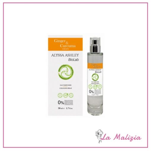 Alyssa Ashley BioLab Ginger & Curcuma eau parfumee 50 ml spray