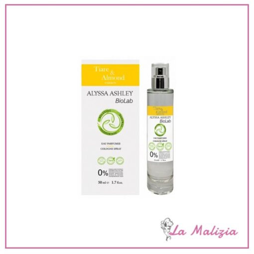 Alyssa Ashley BioLab Tiare & Almond eau parfumee 50 ml spray