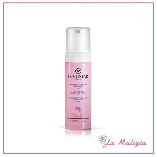 Collistar Mousse Detergente Lenitiva Viso 180 ml