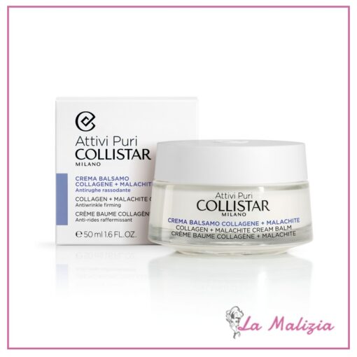 Collistar Attivi Puri Crema Balsamo Collagene + Malachite 50 ml