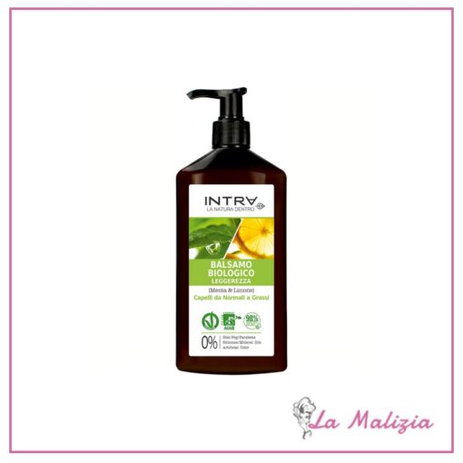 Intra Balsamo Biologico Leggerezza Capelli da Normali a Grassi 250 ml