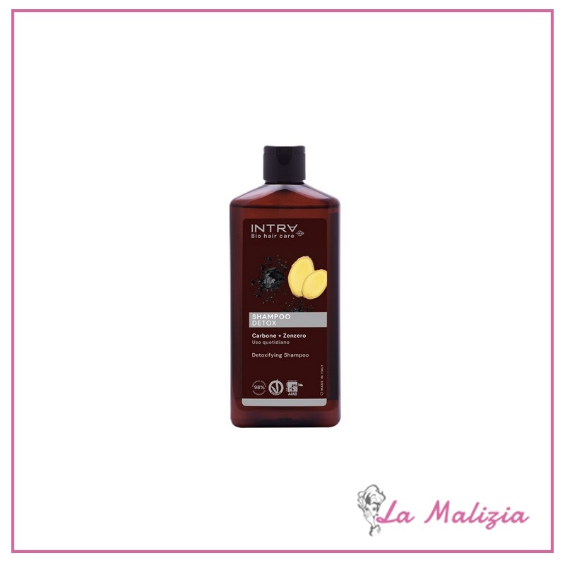 Intra Shampoo Biologico Detox Uso Quotidiano 250 ml