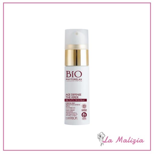 Phytorelax Bio Age Defense The Verde crema viso giorno 30 ml