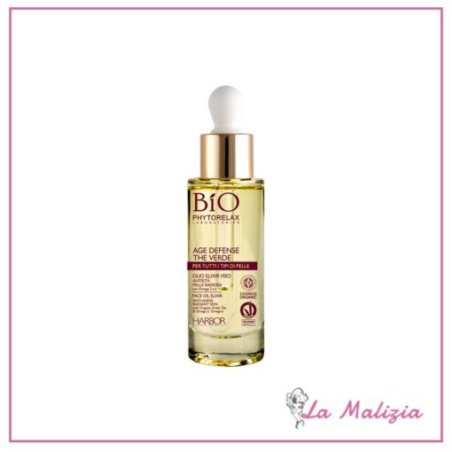 Phytorelax Bio Age Defense The Verde olio elixir viso 30 ml