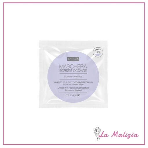 Pupa maschera borse e occhiaie
