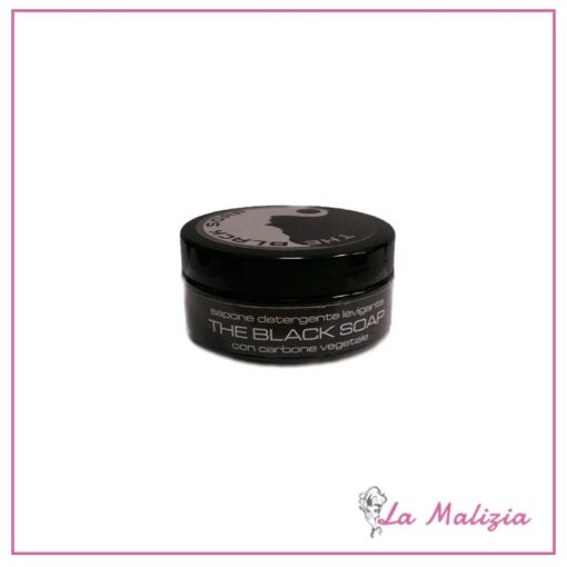 The Black Line sapone detergente levigante 90 ml