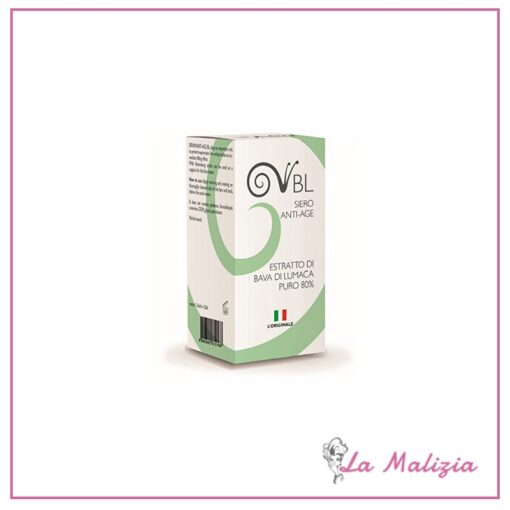 BL siero anti-age estratto di bava di lumaca puro 80% 15 ml