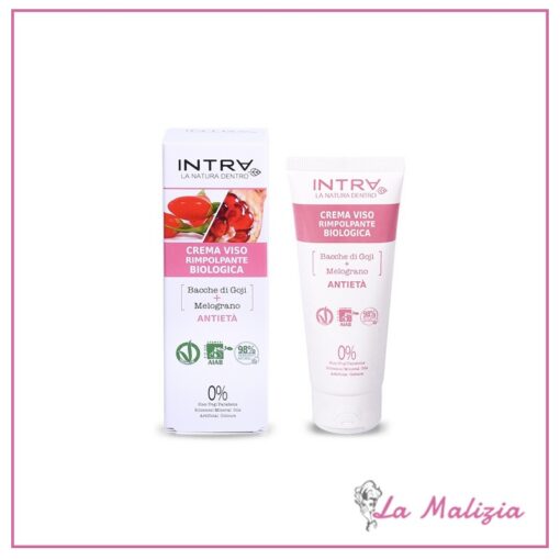 Intra crema viso rimpolpante bio antietà 50 ml