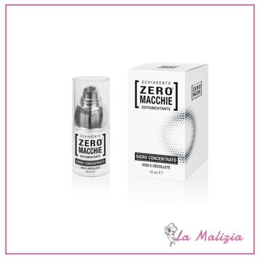 Zero Macchie Depigmentante Siero Concentrato Viso & Décolleté 15 ml