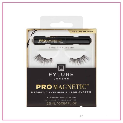Eylure Ciglia Magnetiche Effetto Visone Con Eyeliner Magnetico Per Ciglia Finte - Accent