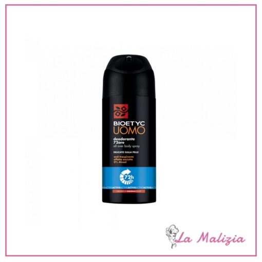 Bioetyc Uomo Deororante 72h Active spray 150 ml