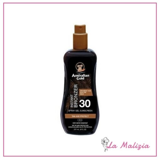 Australian Gold Instant Bronzer Gel Spray Sunscreen spf 30 237 ml