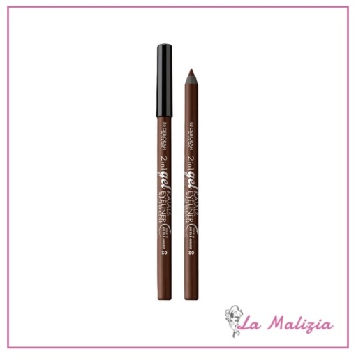 Deborah Matita 2in1 Gel, Kajal & Eyeliner Waterproof 02 Marrone
