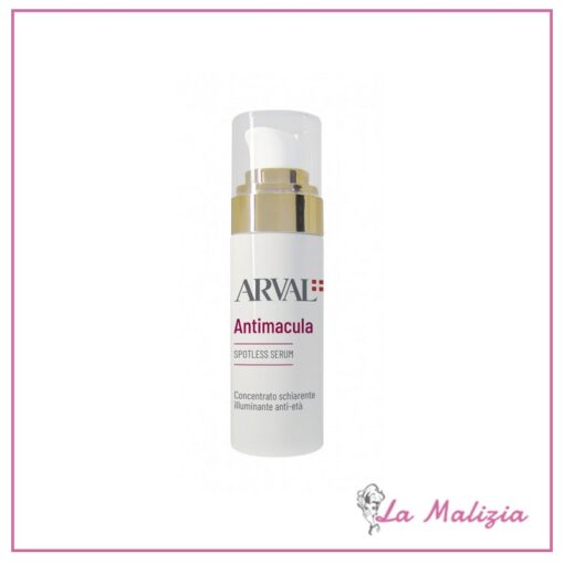 Arval Antimacula Spotless Serum Concentrato Schiarente Illuminante Anti-Età 30 ml
