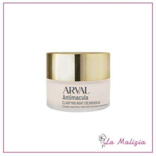 Arval Antimacula Clarifying Night Cream&Mask Crema-Maschera Notte Anti-Macchie Rinnovatrice 50 ml