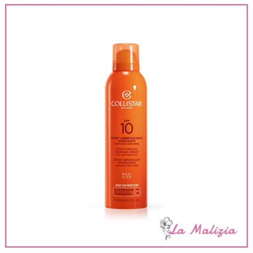 Collistar Solari Spray Abbronzante Idratante SPF 10 200 ml Bombola