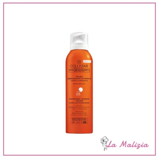 Collistar Solari Mousse Abbronzante Nutriente SPF 20 200 ml Bombola