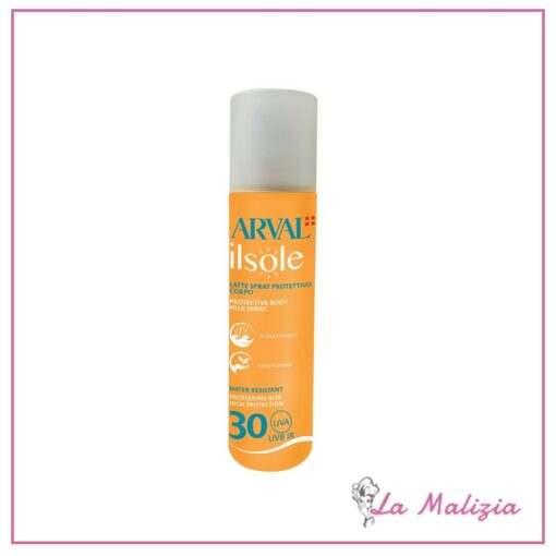 Arval Il Sole Latte Spray Protettivo Corpo SPF 30 200 ml