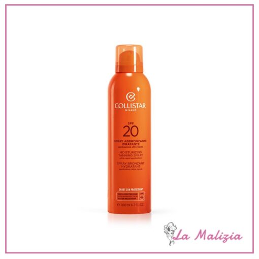 Collistar Solari Spray Abbronzante Idratante SPF 20 200 ml Bombola
