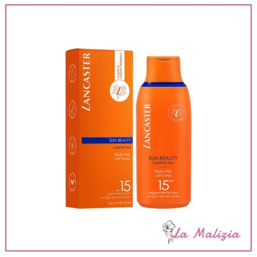 Lancaster Sun Beauty Body Milk Latte Corpo SPF15 175 ml