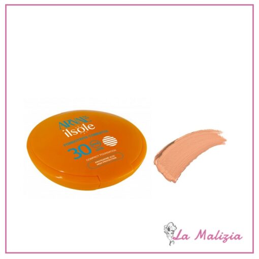 Arval Il Sole Fondotinta Compatto SPF 30 N.02 Miele 8 ml