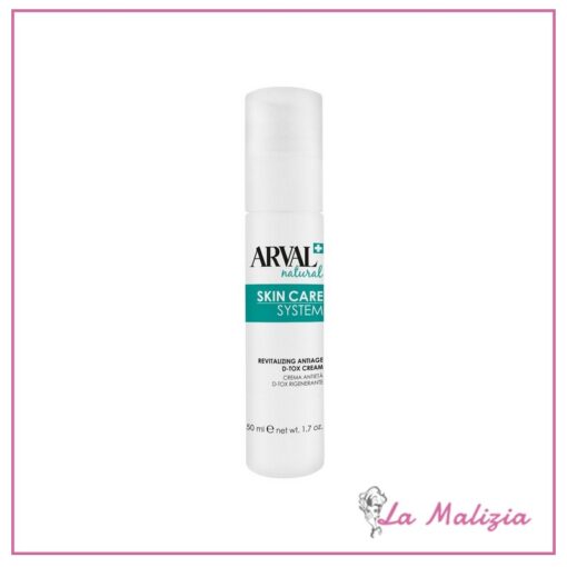 Arval Natural Skin Care System Crema Antietà D-Tox Rigenerante 50 ml