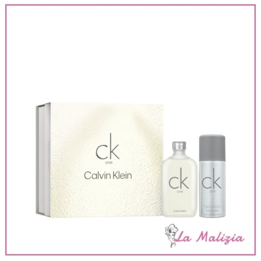 Ck One cofanetto edt 100 ml spray + deodorante 150 ml natural spray