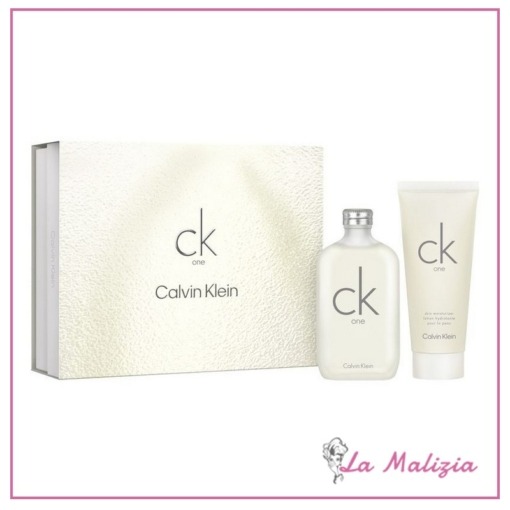 Ck One cofanetto edt spray 200 ml+ lozione corpo idratante 200 ml