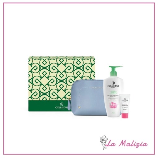 Collistar cofanetto Fluido idratazione profonda 400 ml + Crema idratazione profonda 25 ml + pochette