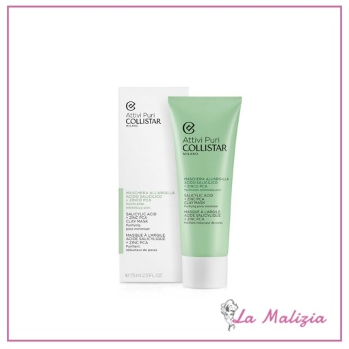 Collistar Attivi Puri Maschera all'Argilla Acido Salicilico +Zinco PCA