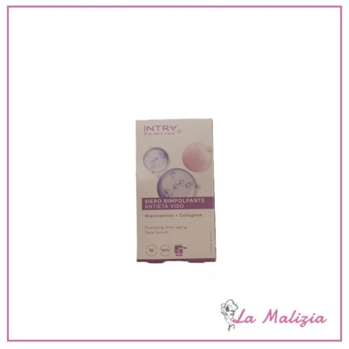 Intra Bio skin care Siero Rimpolpante Antietà viso 30 ml
