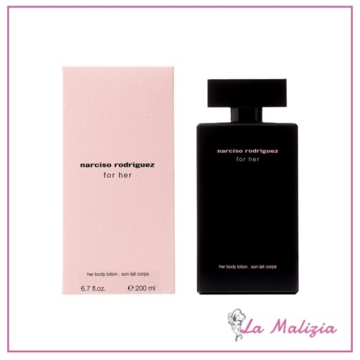 Narciso Rodriguez for her latte corpo 200 ml