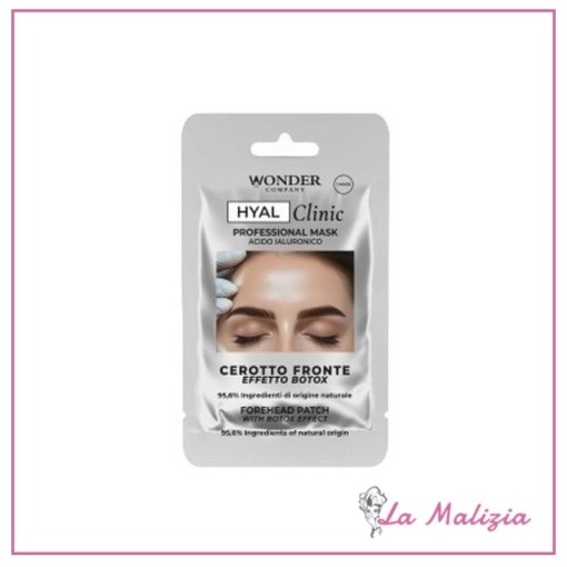 LR Wonder Company Hyal Clinic Maschera Fronte Effetto Botox monodose