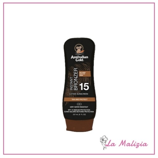 Australian Gold Lozione Solare Instant Bronzer SPF 15 237 ml