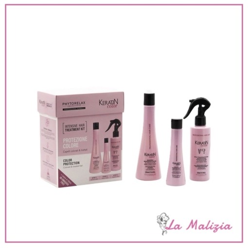 Phytorelax Keratin Color Intensive Hair Treatment Kit