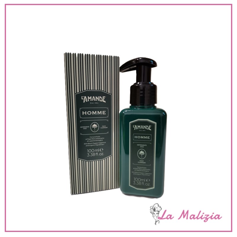 L'Amande Homme Detergente Viso 100 ml