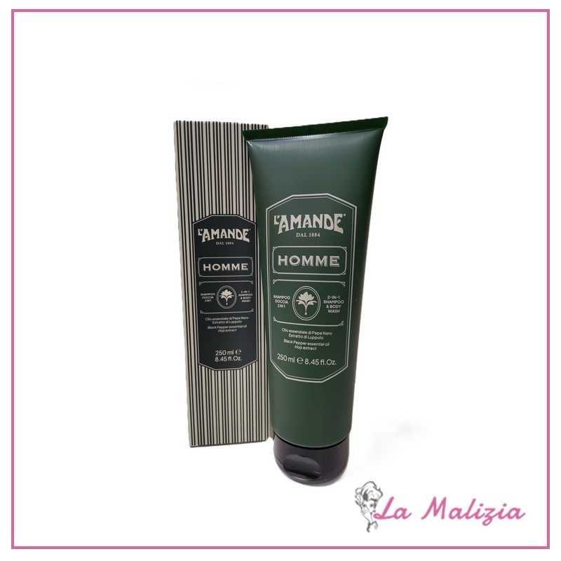 L'Amande Homme Shampoo Doccia 2in1 250 ml