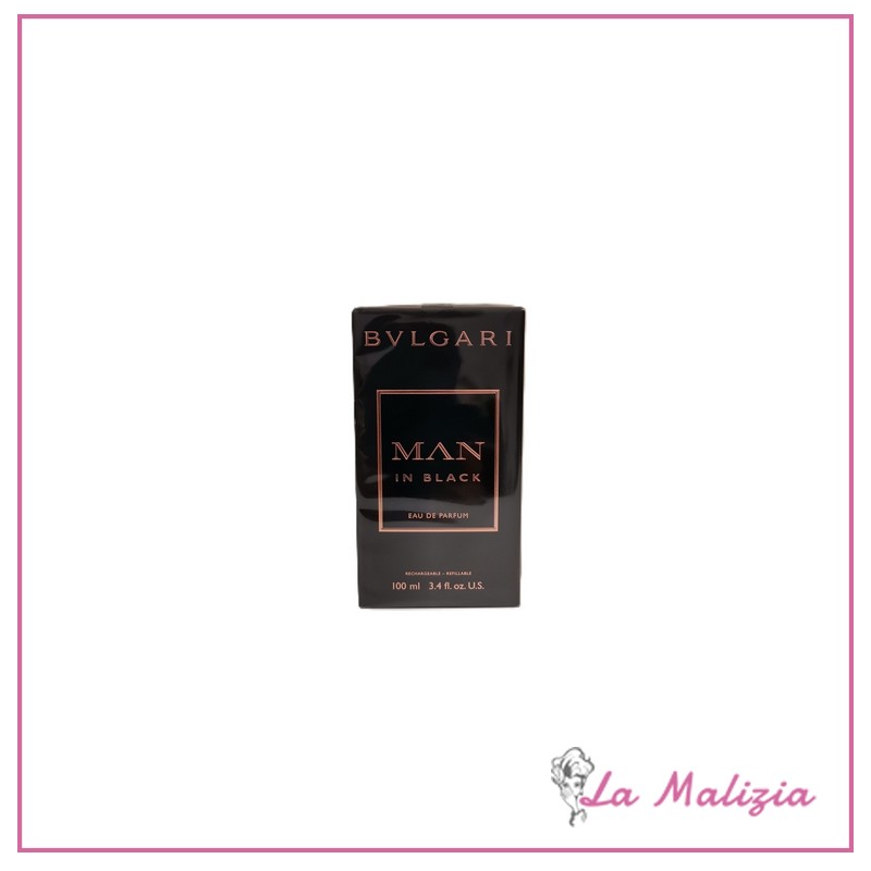 Bulgari Man in Black edp 100 ml spray ricaricabile
